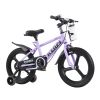 Kids Bike 16 Inch – High Carbon Steel Frame, Magnesium Alloy Wheels, Training Wheels with Night Glow, Adjustable Seat, Water Bottle – Girls & Boys Bi