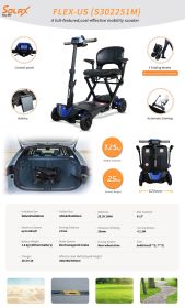 S302151-Electric folding mobility scooter