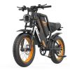 Off-road e-bike Equipped with super motor 1000W 48V25AH lithium battery 20"*4.0 fat tires Specially suitable for touring, sand, snow, mountains and o