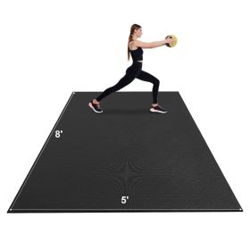 VEVOR Exercise Mat, Non Slip High Density Premium Yoga Mat, Exercise Yoga Mat for Men & Women, Fitness & Exercise Mat with Bag & Carry Strap