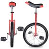 18in Wheel Unicycle Red