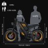 Off-road e-bike Equipped with super motor 1000W 48V25AH lithium battery 20"*4.0 fat tires Specially suitable for touring, sand, snow, mountains and o