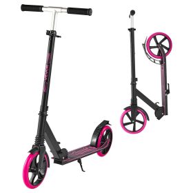 VEVOR Kick Scooter for Kids Ages 8+, Teens & Adults, 2-Wheel Toddler Scooter with Adjustable Height Handlebar, Wide Anti-Slip Deck (Wheel Size: 8 inch, Product Type: 2-Wheel)