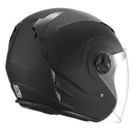 VEVOR Motorcycle Helmet, 3/4 Open Face, Adult Motocross Dirt Bike Helmet with Clear Visor (size: Size L)